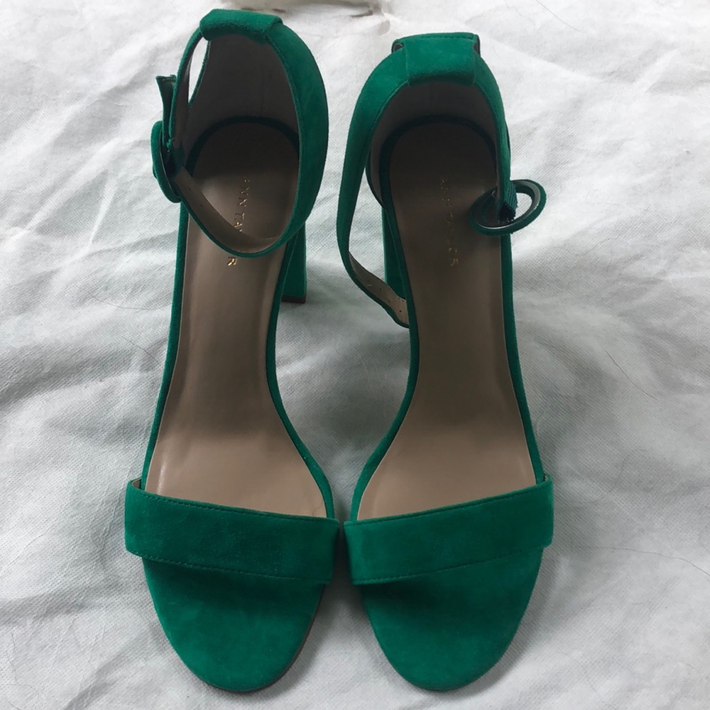Ann Taylor suede heels